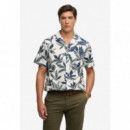 Superdry Camisas Hombre Cabana Poolside S/S Shirt M4011136A-K8X