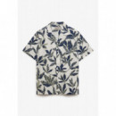 Superdry Camisas Hombre Cabana Poolside S/S Shirt M4011136A-K8X