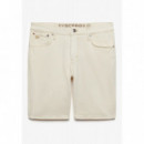 Superdry Pantalones Cortos Hombre Vintage Straight  Natural M7110394A-F38