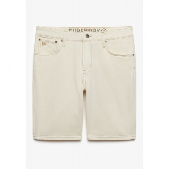 Superdry Pantalones Cortos Hombre Vintage Straight  Natural M7110394A-F38