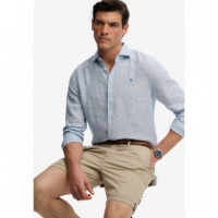 SUPERDRY Pantalones Cortos Hombre Premium Regular Chino Short M7110486A-9CK