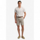Superdry Pantalones Cortos Hombre Premium Textured Tan M7110487A-8CV