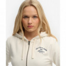 Superdry Sudaderas Mujer Ath Ess Relaxed Crop Ziphood W2012613A-8ML