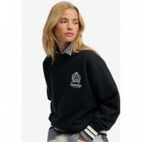 SUPERDRY Sudaderas Mujer Country Club Crest Crew W2012699A-98T