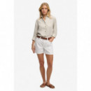 Superdry Pantalones Cortos Mujer Mid Rise Denim Short W7110491A-04C