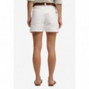 Superdry Pantalones Cortos Mujer Mid Rise Denim Short W7110491A-04C
