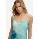 Superdry Vestidos Mujer Printed Maxi Slip Dress W8012049A-L1A