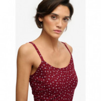 SUPERDRY Vestidos Mujer Printed Cami Maxi Dress W8012119A-K7F