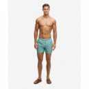 Superdry Bañadores Hombre Premium Printed 15 Swim Short M3010262A-KXH