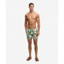 Superdry Bañadores Hombre Hawaiian Print 16 Swim Short M3010264A-J9R