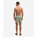 Superdry Bañadores Hombre Hawaiian Print 16 Swim Short M3010264A-J9R