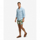 Superdry Bañadores Hombre Hawaiian Print 16 Swim Short M3010264A-J9R