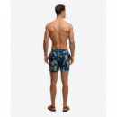 Superdry Bañadores Hombre Hawaiian Print 16 Swim Short M3010264A-J9S