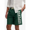 Superdry Bañadores Hombre Logo 19 Boardshort M3010268A-JA1