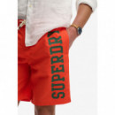 Superdry Bañadores Hombre Logo 19 Boardshort M3010268A-UM2