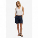 Superdry Pantalones Cortos Mujer Chino Short W7110520A-09S
