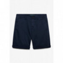 Superdry Pantalones Cortos Mujer Chino Short W7110520A-09S