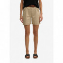 Superdry Pantalones Cortos Mujer Chino Short W7110520A-2DN
