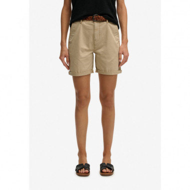 Superdry Pantalones Cortos Mujer Chino Short W7110520A-2DN