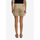 Superdry Pantalones Cortos Mujer Chino Short W7110520A-2DN