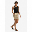 Superdry Pantalones Cortos Mujer Chino Short W7110520A-2DN