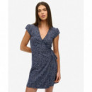 Superdry Vestidos Mujer Athletic Essential Wrap Dress W8011832B-SJI