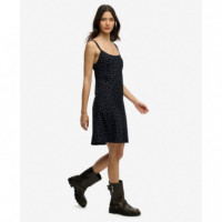 SUPERDRY Vestidos Mujer Printed Cami Mini Dress W8012118A-K7I