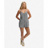 SUPERDRY Vestidos Mujer Gingham Cami Playsuit W8012138A-4H6