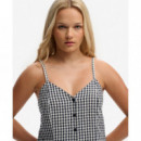 Superdry Vestidos Mujer Gingham Cami Playsuit W8012138A-4H6
