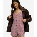 Superdry Vestidos Mujer Gingham Cami Playsuit W8012138A-55J