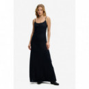 Superdry Vestidos Mujer Bias Cut Maxi Slip Dress W8012139A-02A