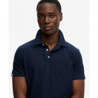 Superdry Polos Hombre Classic Cotton Linen Polo M1110486A-LYQ
