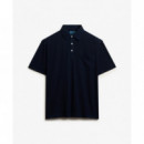 Superdry Polos Hombre Classic Cotton Linen Polo M1110486A-LYQ