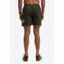 Superdry Bañadores Hombre Printed Logo 16 Swim Short M3010265A-1KM