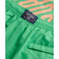 SUPERDRY Bañadores Hombre Printed Logo 16 Swim Short M3010265A-06E