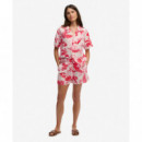 SUPERDRY Camisas Mujer Beach Printed S/s Shirt W4010586A-K1U