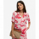 SUPERDRY Camisas Mujer Beach Printed S/s Shirt W4010586A-K1U