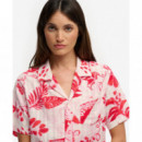 SUPERDRY Camisas Mujer Beach Printed S/s Shirt W4010586A-K1U