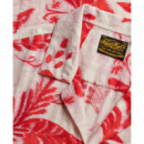 SUPERDRY Camisas Mujer Beach Printed S/s Shirt W4010586A-K1U