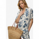 SUPERDRY Camisas Mujer Beach Printed S/s Shirt W4010586A-K8H