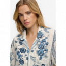 SUPERDRY Camisas Mujer Beach Printed S/s Shirt W4010586A-K8H