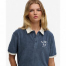 Superdry Tops Mujer Heritage Terry Polo W6012210A-11V