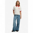 Superdry Tops Mujer Heritage Terry Polo W6012210A-22C