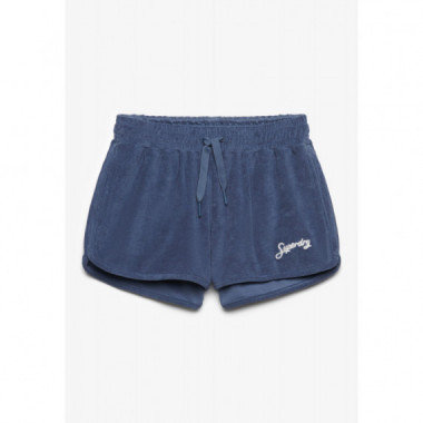 Superdry Pantalones Cortos Mujer Heritage Terry Shorts W7110505A-11V
