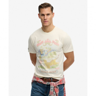 SUPERDRY Camiseta Hombre Tokyo Relaxed Tee M1012235A-22C