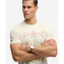 SUPERDRY Camiseta Hombre Tokyo Relaxed Tee M1012235A-22C