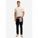 SUPERDRY Camiseta Hombre Tokyo Narrative Loose Tee M1012248A-1KI