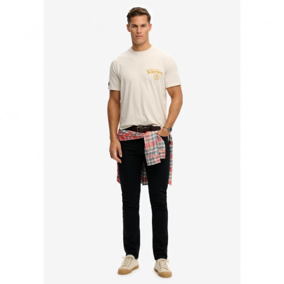 SUPERDRY Camiseta Hombre Tokyo Narrative Loose Tee M1012248A-1KI