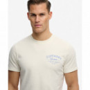 SUPERDRY Camiseta Hombre Lo-fi Dockside Tee M1012353A-71D