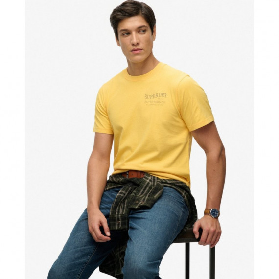 SUPERDRY Camiseta Hombre Outdoors Mountain Rlxd Tee M1012358A-8LI